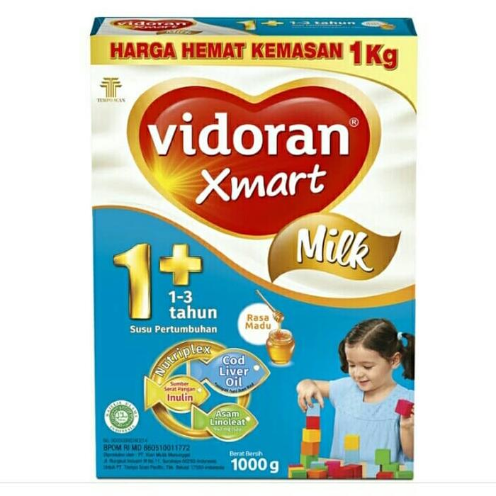 Gambar Susu Formula Vidoran Xmart Madu 1+ Milk 1000gr dari nirwana 11 undefined Tokopedia