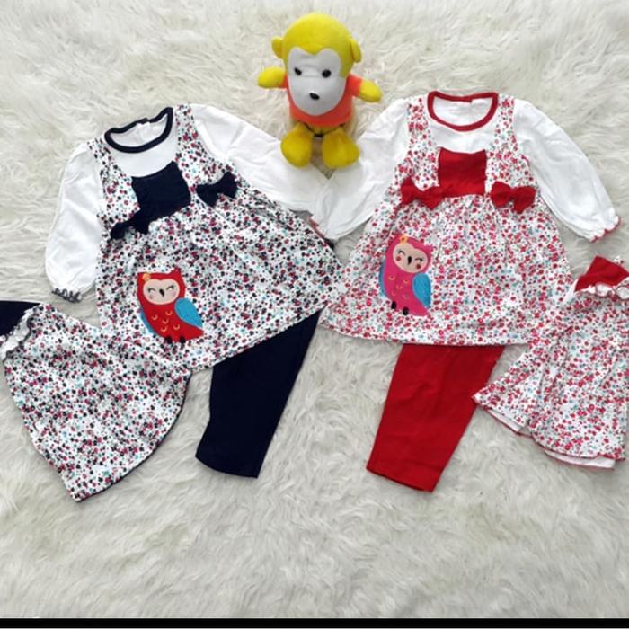 Gambar Baju Setelan Muslim Anak Bayi Perempuan 9 10 11 bulan gamis hijab set dari railen kids clothes shop undefined Tokopedia
