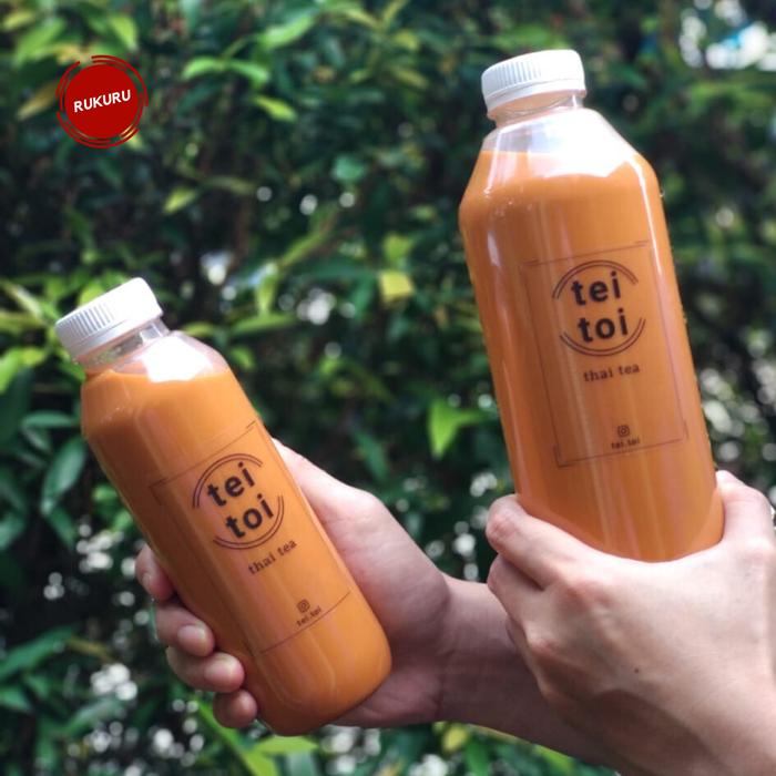 Gambar PROMO Thai Tea Segar Botol 1 Liter - Tei Toi (Instant/Same Day Only) dari RUKURU undefined Tokopedia