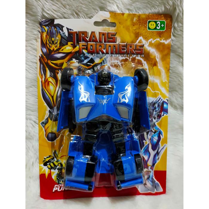 Gambar Mainan anak robot transformer - Biru dari Glory Jaya Toys undefined Tokopedia