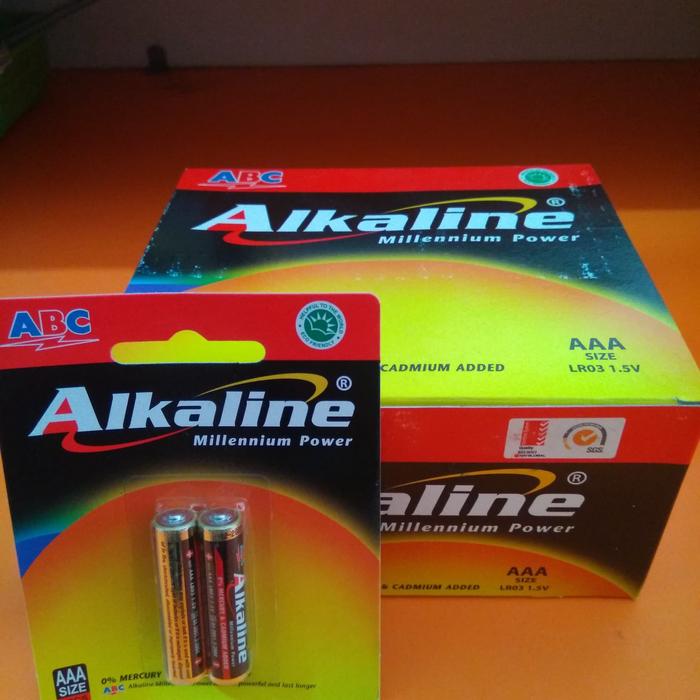 Jual Baterai Alkaline Abc Ukuran Aaa Per Kotak Kota Medan Sinarrezekii Tokopedia