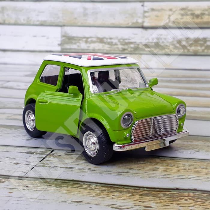 Gambar Diecast Mobil Mini Cooper Hijau - Miniatur - Mainan Anak Edukatif dari Zhafira Corps undefined Tokopedia