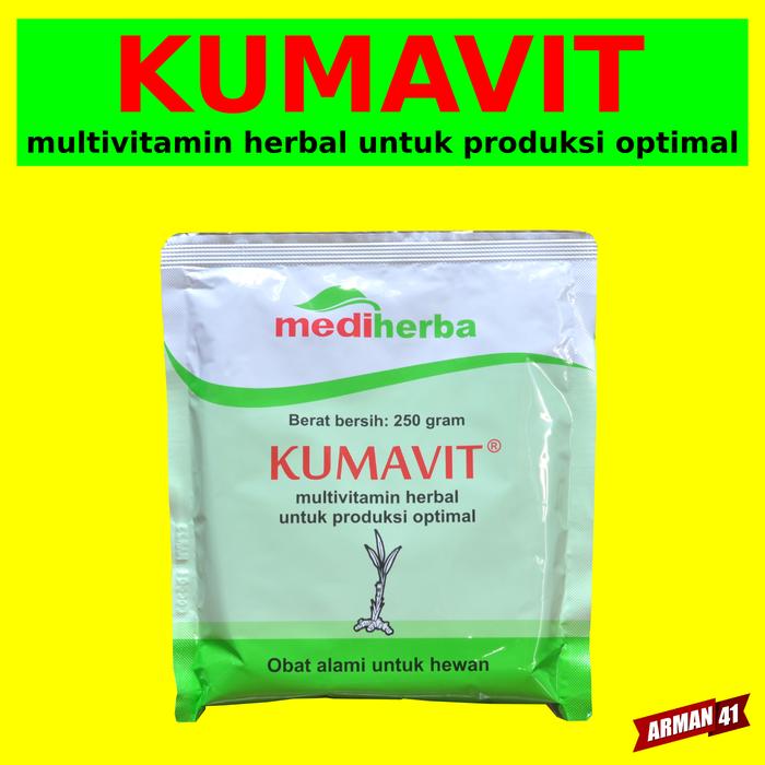 Gambar Vitamin Herbal Ayam Unggas KUMAVIT 250 gr Medion dari arman41 undefined Tokopedia