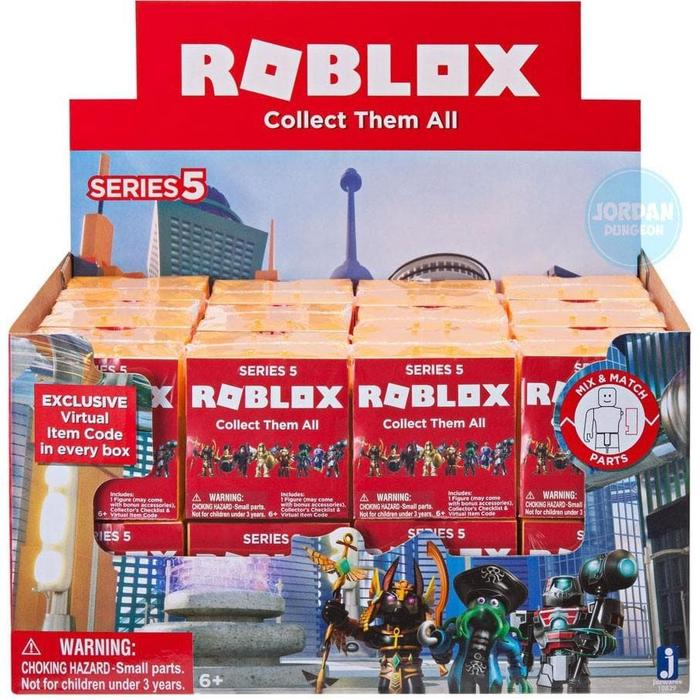 Gambar BestSeller Roblox Mystery Action Figure Series 5 Satuan Murah Original dari Hasyim_jaya undefined Tokopedia