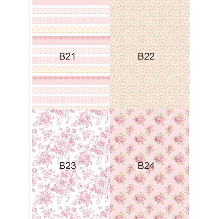 Gambar Kertas Decoupage Background Pt 2 (No B21-B40) dari Little Bs Corner undefined Tokopedia