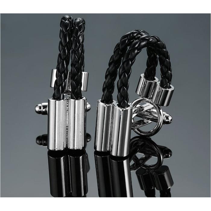 Gambar CUFFLINK - kancing manset kancing kemeja - BLACK CHAIN dari Toko 1973 undefined Tokopedia