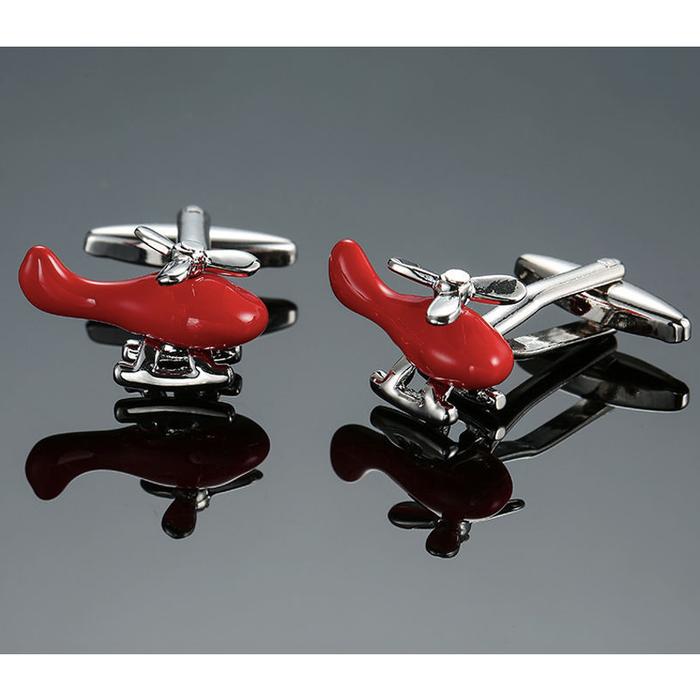 Gambar CUFFLINK - kancing manset kancing kemeja - RED HELI dari Toko 1973 undefined Tokopedia