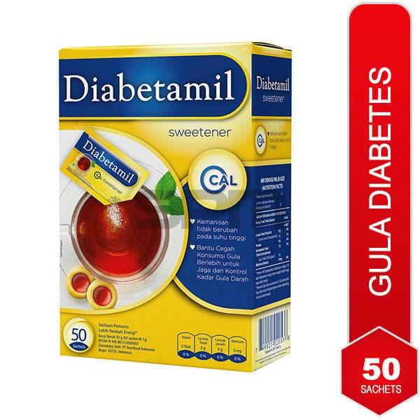 Gambar Gula rendah kalori tropicana slim diabetamil pemanis gula diabetes - 50 sachet dari 9PM New undefined Tokopedia