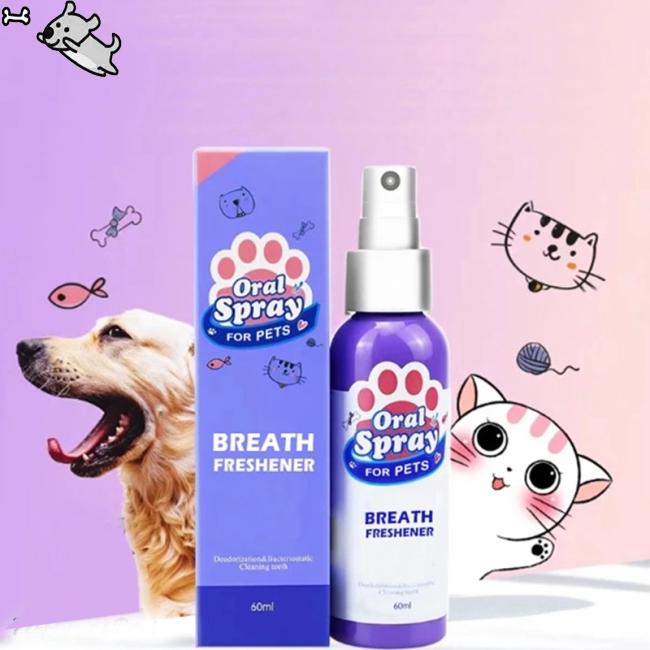 Jual 60ml Pet Cat Kitten Dog Breath Freshener Oral Fresh Sterilization Jakarta Selatan Tarmin Jaya Tokopedia