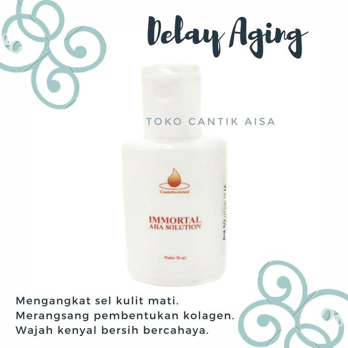 Jual Immortal Aha Solution Cairan Exfoliant Peeling Pemutih Kota Semarang Toko Cantik Aisa Tokopedia