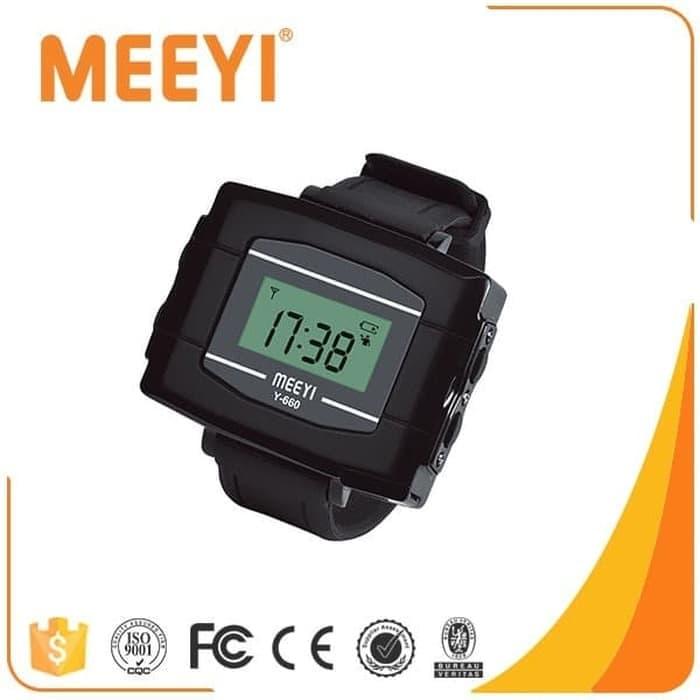 Gambar Jam Tangan Waiter Wrist Watch Pager Waiter Calling System Meeyi Y-660 dari newelectro undefined Tokopedia