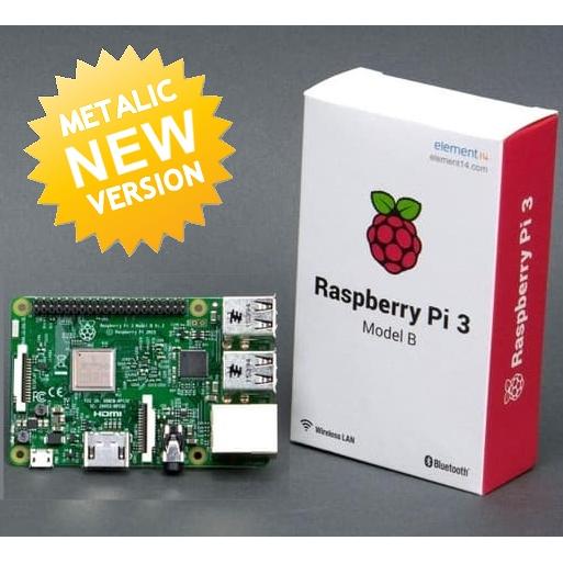 Gambar Raspberry Pi 3 Model B 1GB RAM Quad Core 1,2 GHz with Wifi + Bluetooth - Model B dari KiosRobot undefined Tokopedia