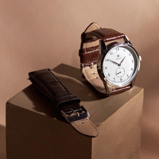 Gambar Jam Tangan Solo Timepiece - Bundle Set (Hitam & Coklat) dari Solo Timepiece undefined Tokopedia