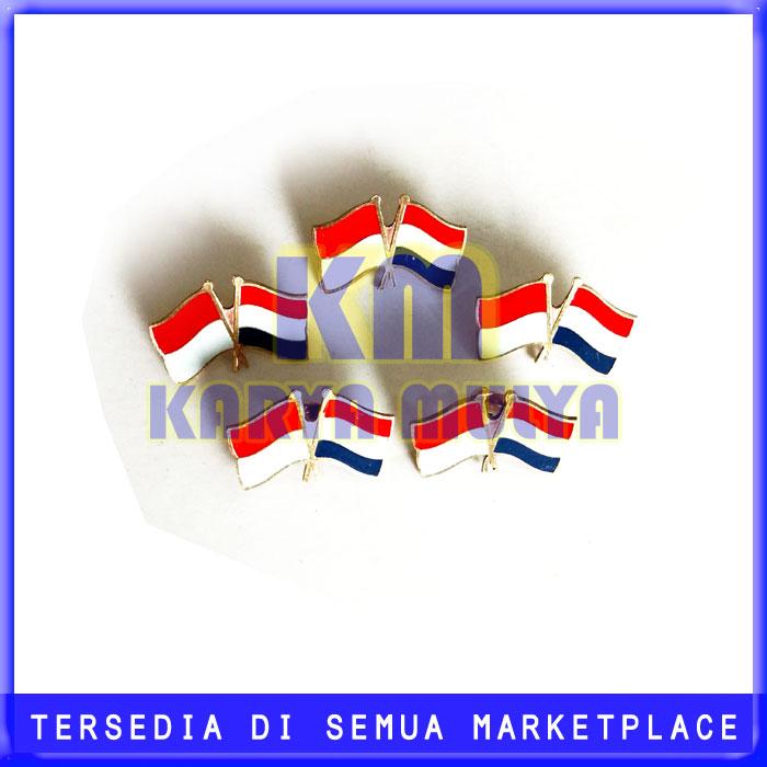Gambar Flag Pin Indonesia Belanda - Pin Bendera Persahabatan Custom - KM dari Karya Mulya Shop undefined Tokopedia