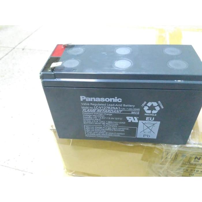 Jual BATERAI AKI KERING PANASONIC 12V 7Ah ORI buat motor / UPS / ACCU - Jakarta Utara - CV TRIKARTIKA | Tokopedia
