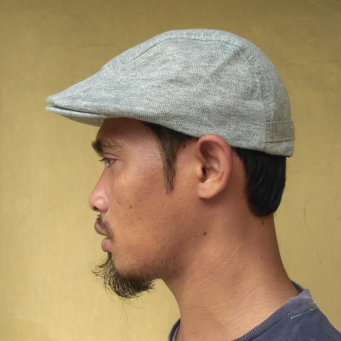 Jual topi sutradara flat cap - Hitam 