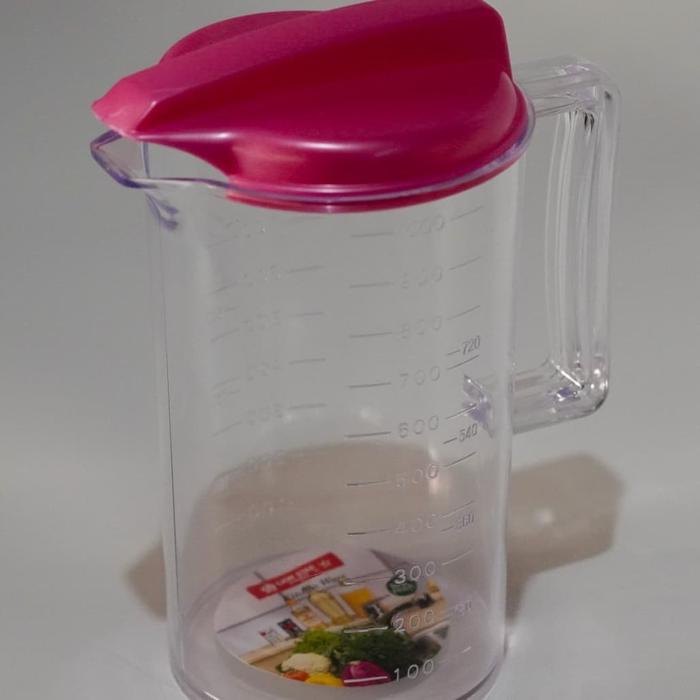 Gambar Gelas Takar Tutup 1000ml / Gelas ukur 1000ml - Merah Muda dari Sinaran undefined Tokopedia