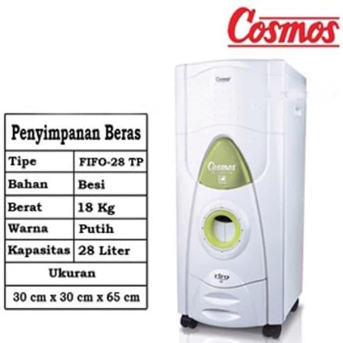 Jual Cosmos Rice Box Fifo28 Kapasitas 28 Kg Tempat Beras Berkualitas Kokoh Jakarta Barat Garini Grup 