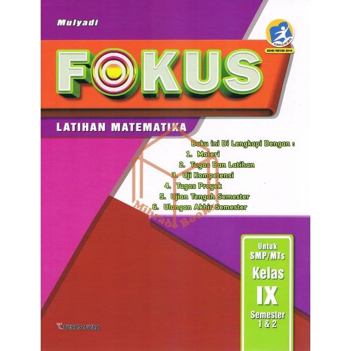 Jual Fokus Smp Mts Kelas 9 Semester 1 2 Latihan Matematika Kota Surabaya Mihrab Books Tokopedia