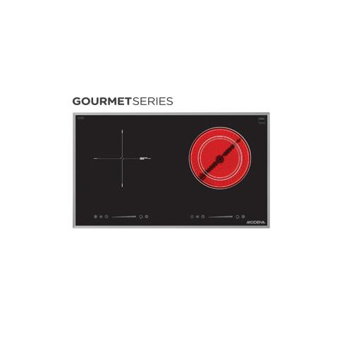 Gambar MODENA COMBINATO BK1725 Kompor hybrid Listrik mix induction & ceramic Built In Hob garansi resmi dari Indah Home Shop undefined Tokopedia