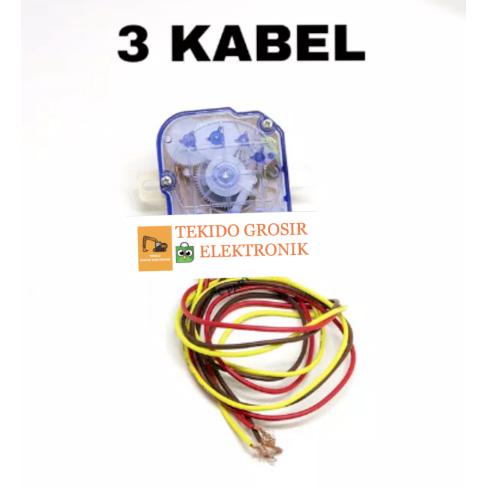 Gambar Timer Mesin Cuci Universal 3 Kabel LG SHARP SANYO TOSHIBA dari TRAKTOR JAYA DIESEL undefined Tokopedia