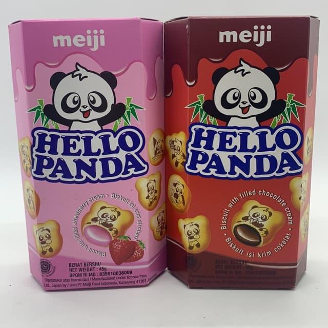 Gambar Hello Panda HeXa 45gr Coklat Strawberry - Chocolate dari EV Frozen Food undefined Tokopedia