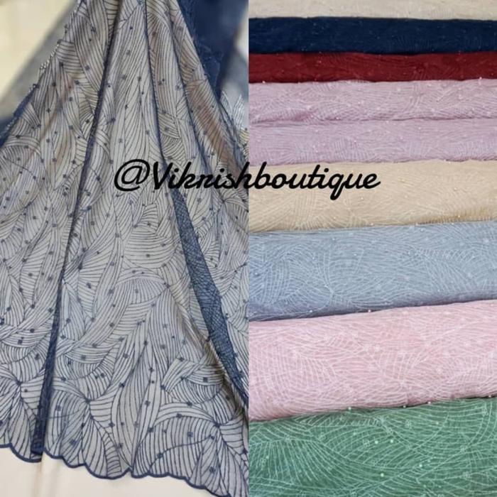 Jual Kain Tile Mutiara Dan Glitter Kain Tulle Mutiara Kain Kebaya Jakarta Selatan Vikrish Tokopedia