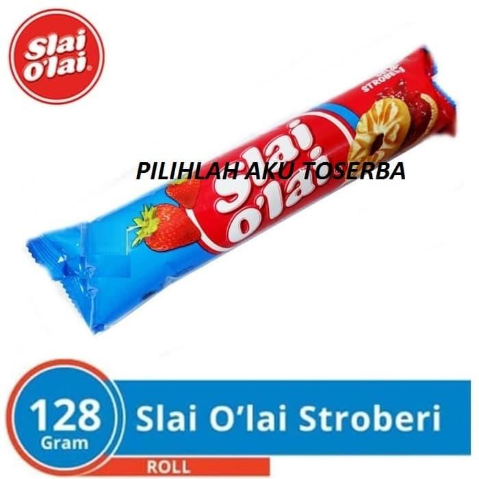 Gambar Biskuit Roma Slai O'lai Strawberry Roll / Slai Olai Stroberi 128 gr dari Pilihlah Aku Toserba undefined Tokopedia