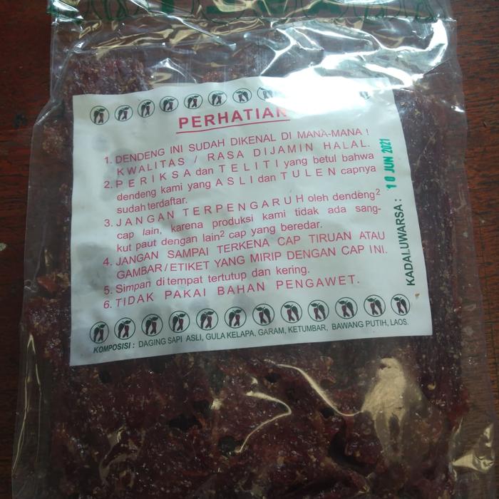 Gambar dendeng sapi cap cabe (grosir) - Dendeng Kasar dari megah jaya cawang undefined Tokopedia