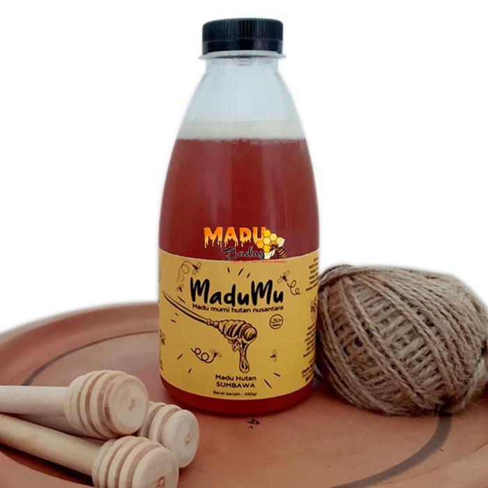 Gambar Madu Asli 100% Sumbawa Manis Alami Murni Lebah Hutan Nusantara 320 ml dari Madu Asli Baduy undefined Tokopedia