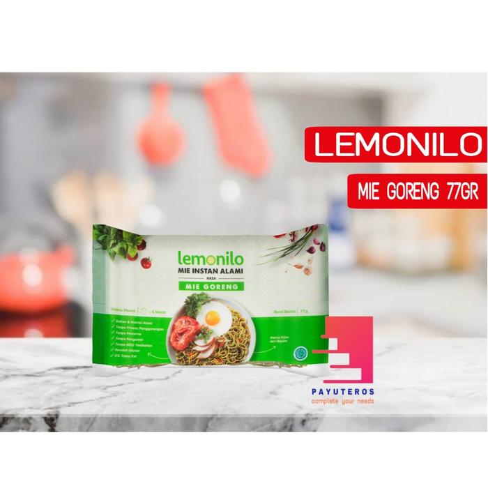 Gambar LEMONILO MIE GORENG 77GRAM / MIE INSTANT GORENG / MIE SEHAT / MIE DIET dari Payuteros2 undefined Tokopedia