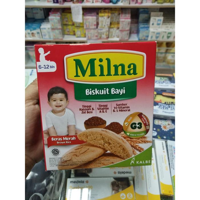 Gambar MILNA BABY BISCUIT - Beras Merah dari Momkenbabyshop undefined Tokopedia