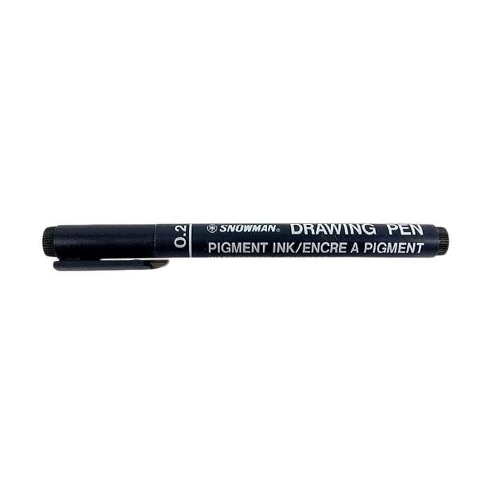 Gambar DRAWING PEN 0.1/0,2/0,3/0.4/0.4/0.5/0.6/0.7/0.8/1.0 PCS SNOWMAN - 0.5 dari Sahabat citra_NEW undefined Tokopedia