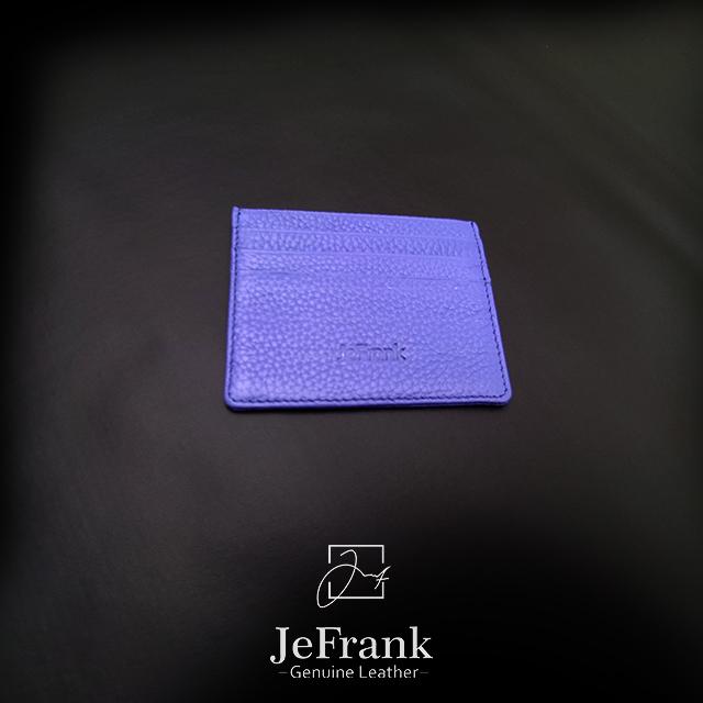 Gambar DOMPET KARTU JEFRANK CARD HOLDER KULIT ASLI WARNA UNGU - S dari JEFRANK LEATHER undefined Tokopedia
