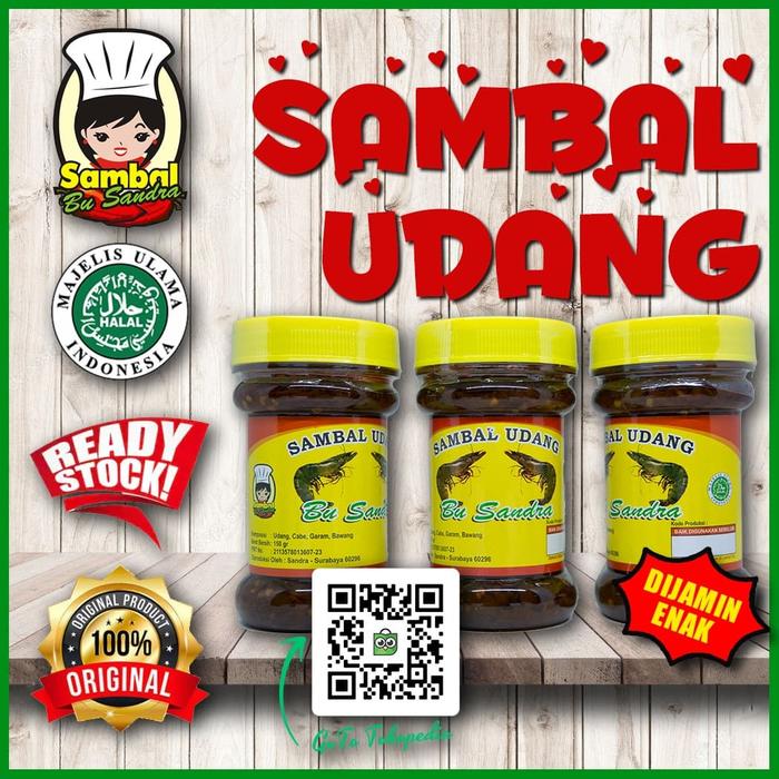 Gambar Sambal Udang dari Sambal Bu Sandra undefined Tokopedia
