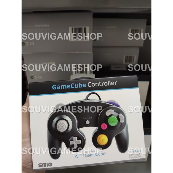 Gambar Nintendo Switch Wii Wii U Gamecube Controller / Stick GC Emio - Hitam dari souvigames undefined Tokopedia