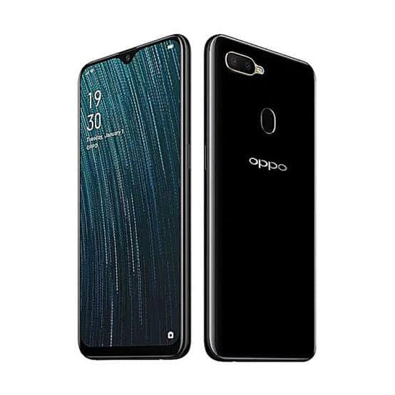 Gambar OPPO A5S 3/32 GB Original Garansi Resmi - Hitam dari spazy undefined Tokopedia