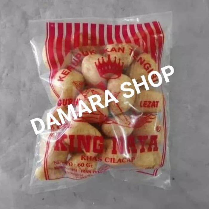 Gambar KERUPUK IKAN TENGIRI KING NAYA 60gr KHAS CILACAP - Kemasan 60gr dari Old damara shop undefined Tokopedia
