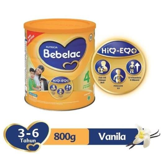 Gambar Bebelac 4 Susu Pertumbuhan Fos & Gos Vanilla 800 Gram dari Kyan Mart undefined Tokopedia
