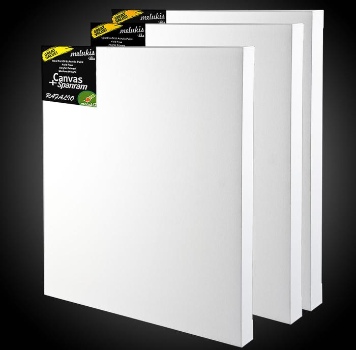 Gambar Kanvas Lukis + Spanram 50x70 cm Canvas Lukis 50 x 70 by Ravalio dari MelukisCom undefined Tokopedia