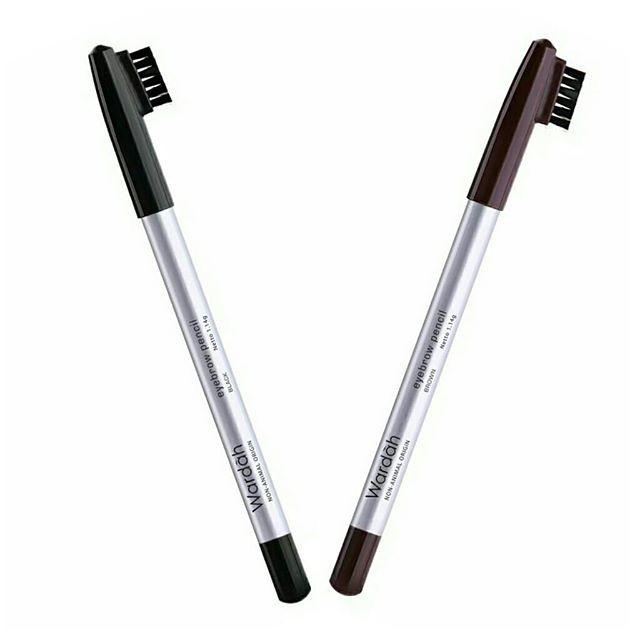 Gambar WARDAH Eyebrow Pencil - Brown dari jselectiv by JHON Putra Kosmetik undefined Tokopedia