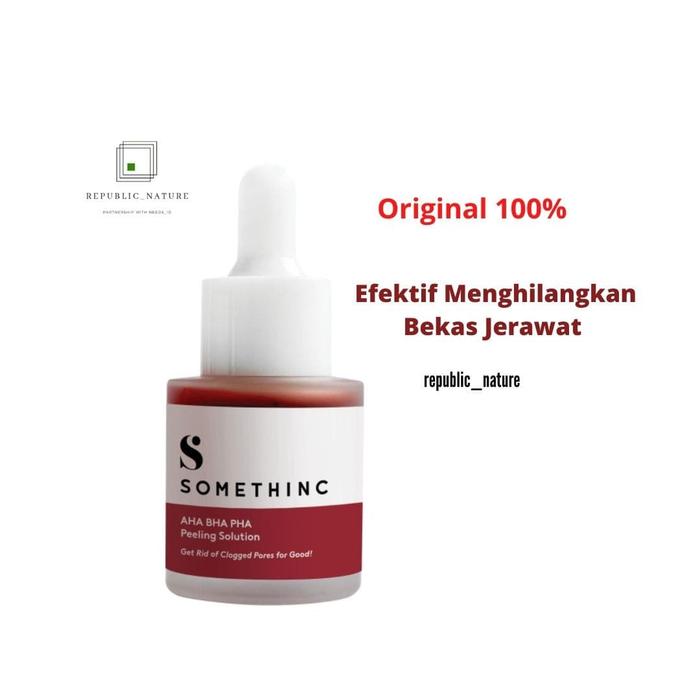 Jual Peeling Solution AHA BHA PHA SOMETHINC // SOMETHING AHA BHA PHA ...