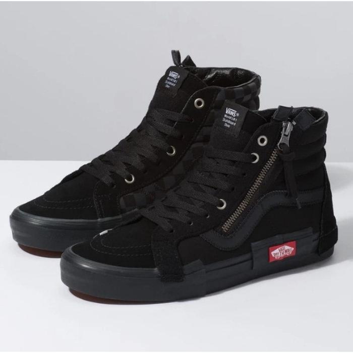 Vans sk8 hi store cut and paste black