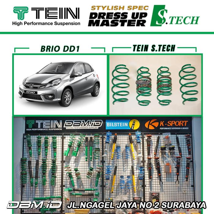Promo Per Tein S-Tech Lowering Kit Spring Brio DD1 Cicil 0% 3x - Kota ...