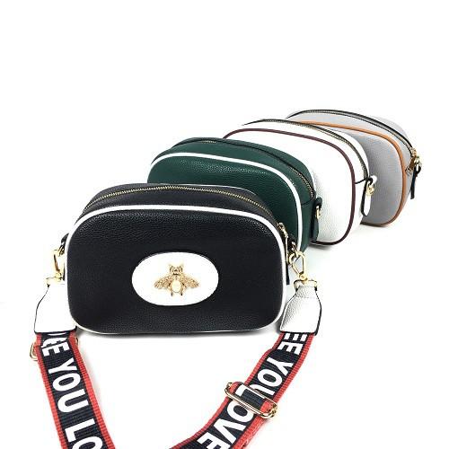 Gambar JT116 BLACK/GRAY/GREEN/WHITE Snapshot Bag Import Wanita dari Colourful butik Shop undefined Tokopedia