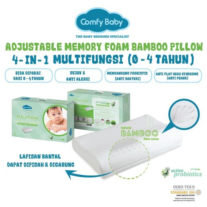 Gambar Comfy Baby Adjustable Memory Foam Pillow [ BD 1045 ] dari Kid & Baby Gallery undefined Tokopedia