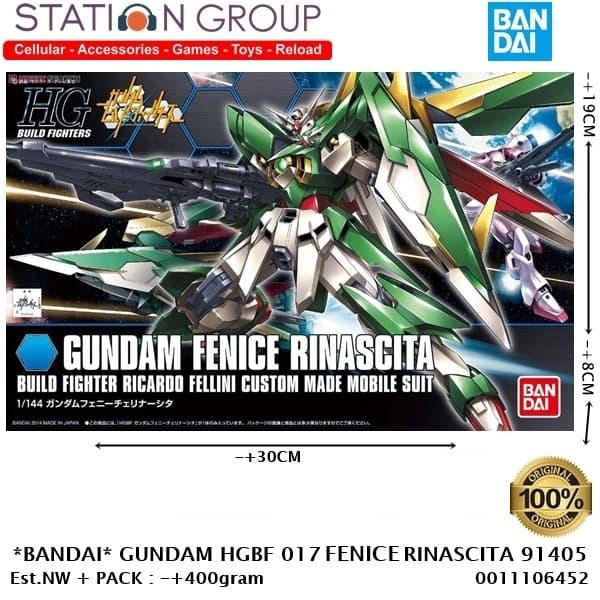 Gambar BANDAI GUNDAM HGBF 017 FENICE RINASCITA 91405 - GUNPLA MODEL KIT dari Station Group 2 undefined Tokopedia
