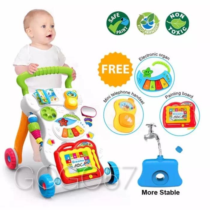 Huanger children store music walker