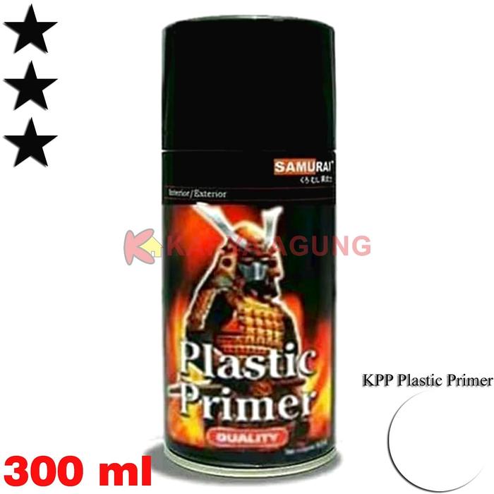 Gambar Cat Semprot SAMURAI Spray Paint Dasar Plastik KPP PLASTIC PRIMER Pilox Pilok dari Karya Agung Sulawesi undefined Tokopedia