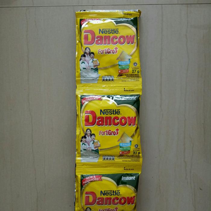 Gambar susu bubuk dancow 27g dari Toko maju mapan67 undefined Tokopedia